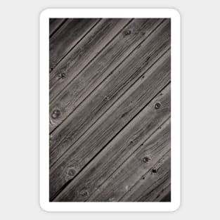 Weathered wooden door texture background Sticker